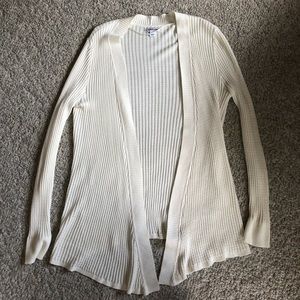 Croft & Barrow White Cardigan